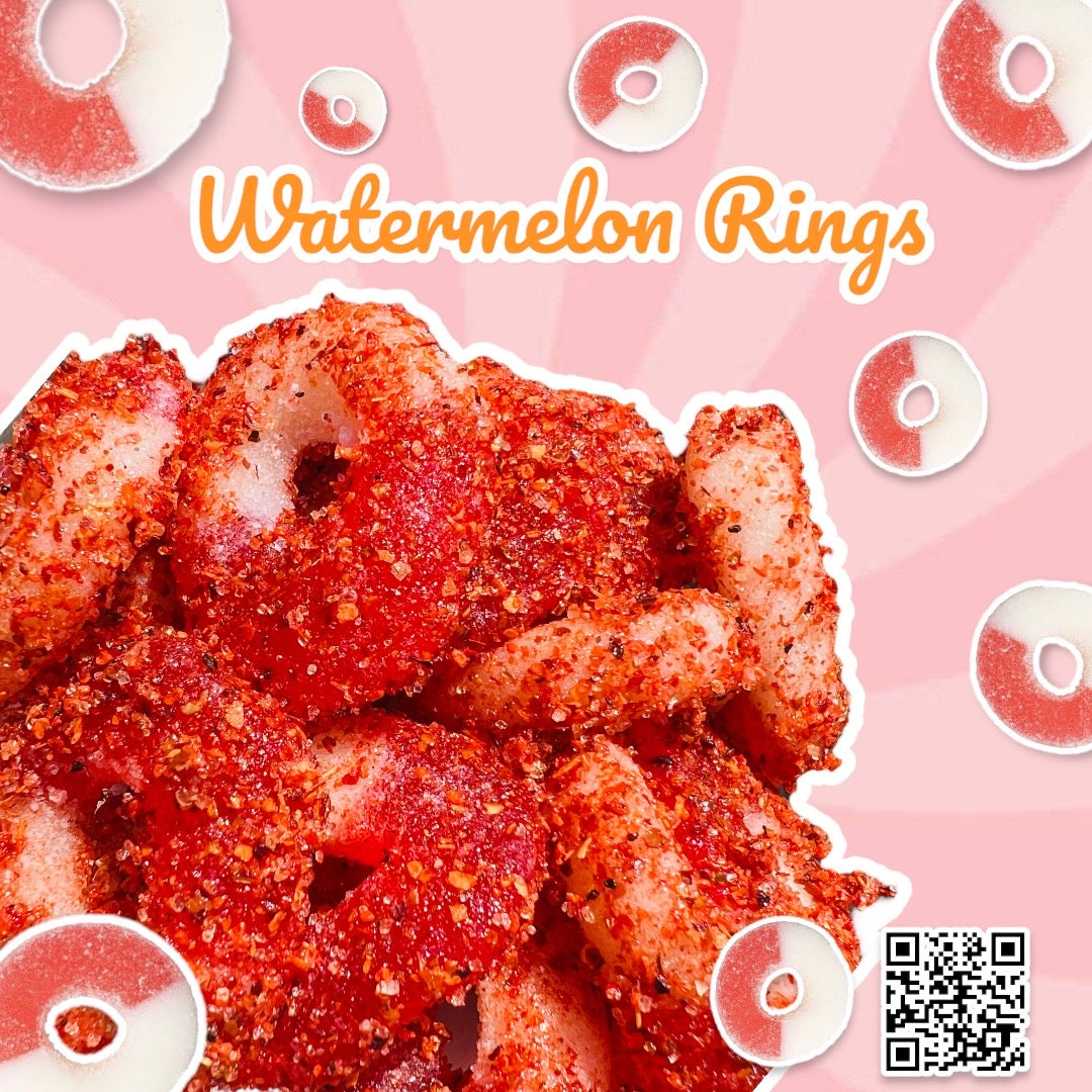 Watermelon Chamoy Rings TAMARINDO LINDO