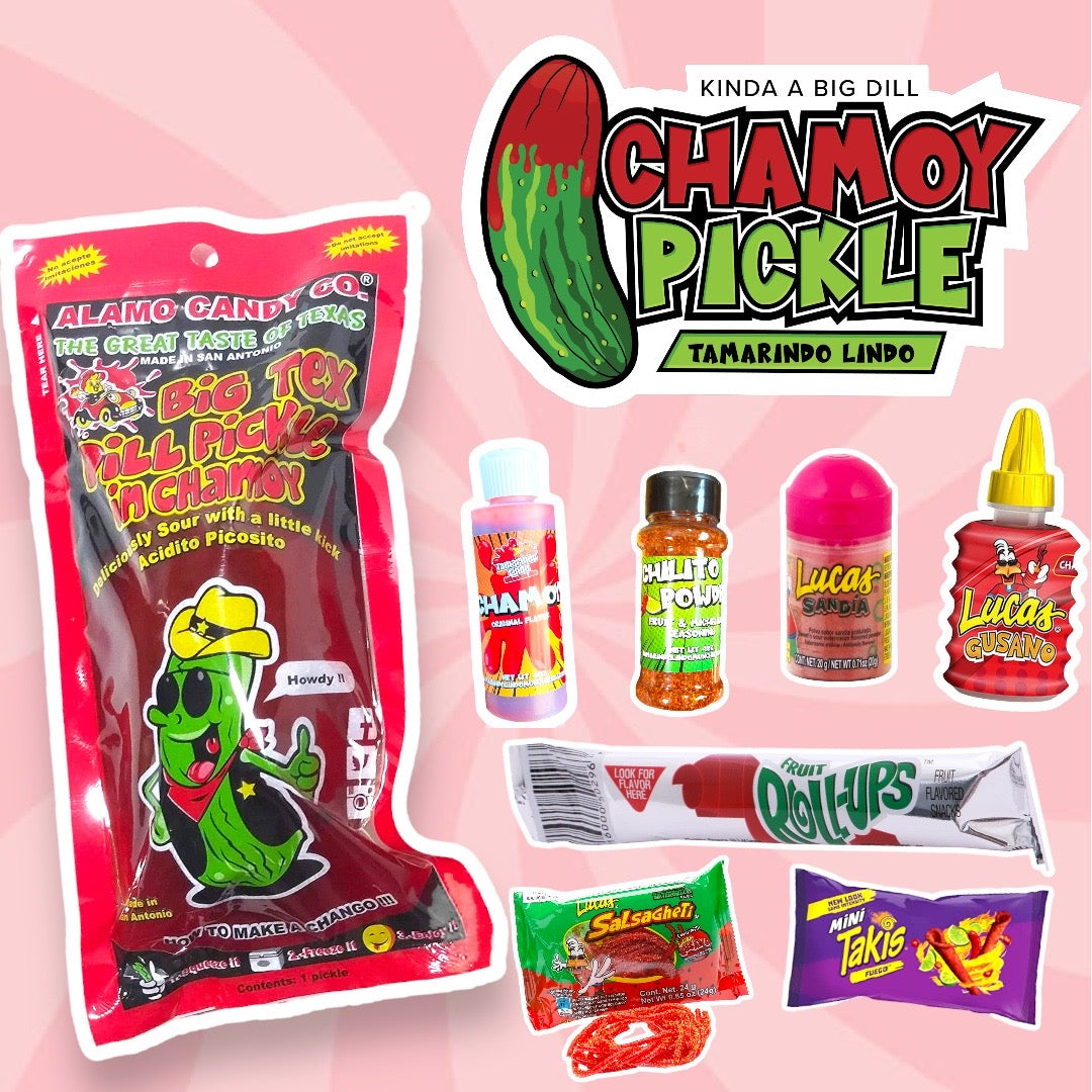 Chamoy Pickle Kit CHAMOY PICKLE ALAMO PICKLE viral tik tok chamoy